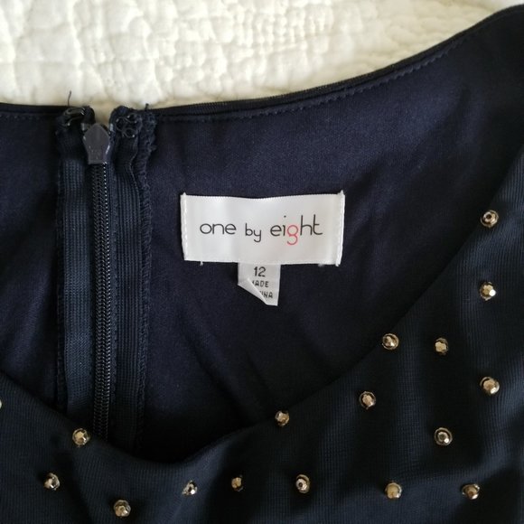 One by Eight Navy Mini Dress - Picture 6 of 6